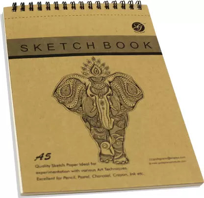GOD'S GRACE MY SKETCH PAD WITH COVER A5 SBS-1313