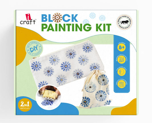 I CRAFT BLOCK PAINTING KIT