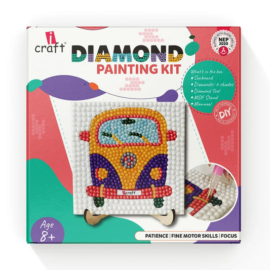 ICRAFT DIAMOND PAINTING KIT 8+