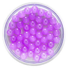ICRAFT GLASS BEADS LAVENDOR