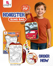 I CRAFT ROADSTER SLING BAG WITH MARKER