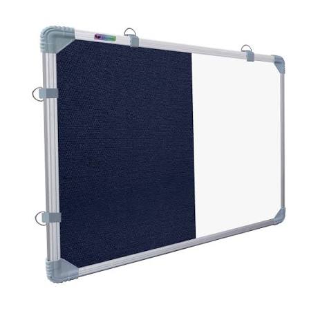 WHITE DOUBLE SIDE /PUSH PIN BOARD -6X4