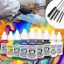 Jacquard Airbrush color  set of 9