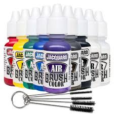 Jacquard metallic Airbrush color  set of 9