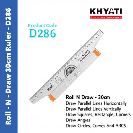 KHYATI ROLL-N-DRAW D-286 30 CM