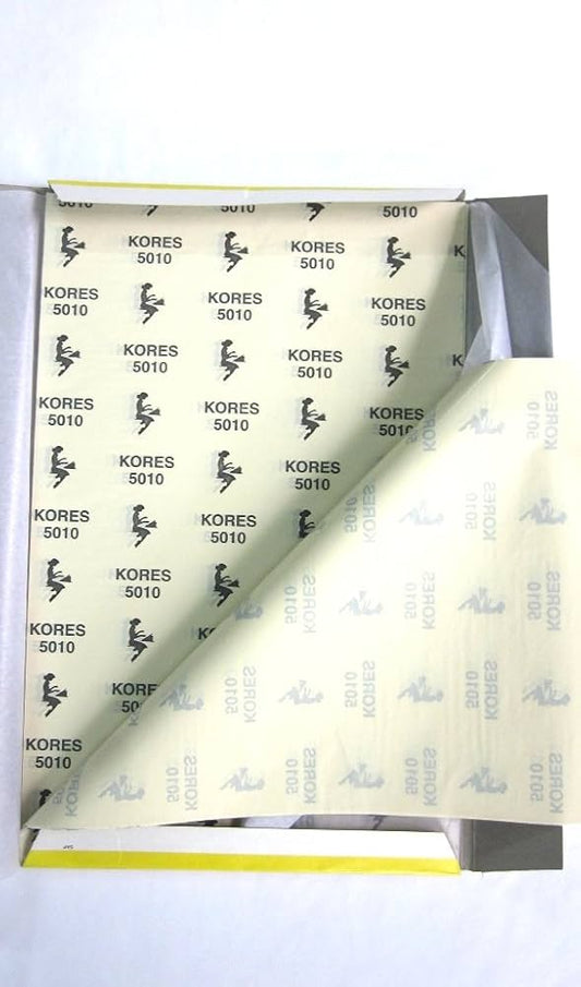KORES CARBON PAPER WHITE 100PCS