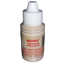 KORES SUPERIOR NUMBERING INK RED