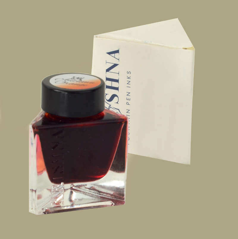 KRISHNA FOUNTAIN PEN INK ACR SERIES WOOD RED 20ML