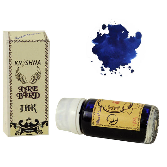 KRISHNA FOUNTAIN PEN INK LUREBIRD PURE BLUE 30ML