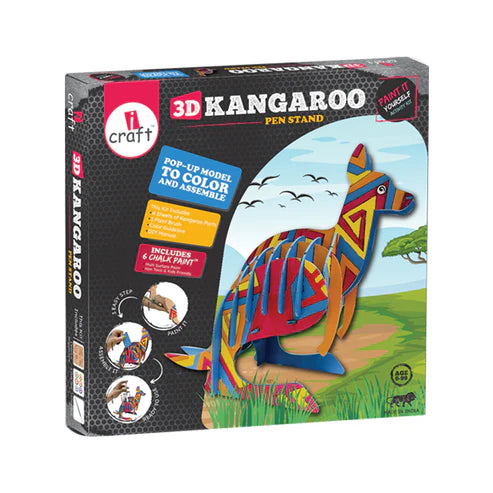 icraft DIY 3D Pen Stand-Kangaroo