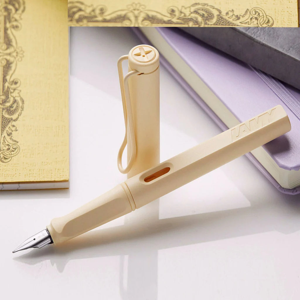 LAMY FOUNTAIN PEN MATTE CREAM