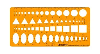 LINOGRAPH DRAWING TEMPLATE LI-2015