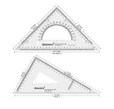 LINOGRAPH SET SQUARE SET OF 2