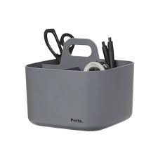 LITEM PORTA VITA  DESK ORGANIZER - GREY