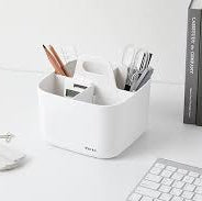 LITEM PORTA VITA  DESK ORGANIZER - IVORY