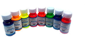 LOVELY NEON ACRYLIC COLORS PACK OF 8