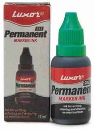 LUXAR 985 PERMANENT MARKER INK GREEN 15ML