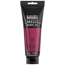 Liquitex Basies Acrylic Paint Quinacridone Magenta 118ml
