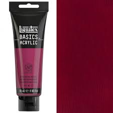 Liquitex Basies Acrylic Paint Quinacridone Magenta 118ml