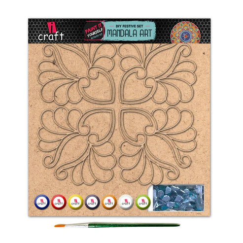 icraft DIY Mandala Art Kit-Festive Home Decor-MA 02