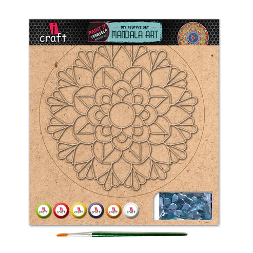 icraft DIY Mandala Art Kit-Festive Home Decor-MA 04