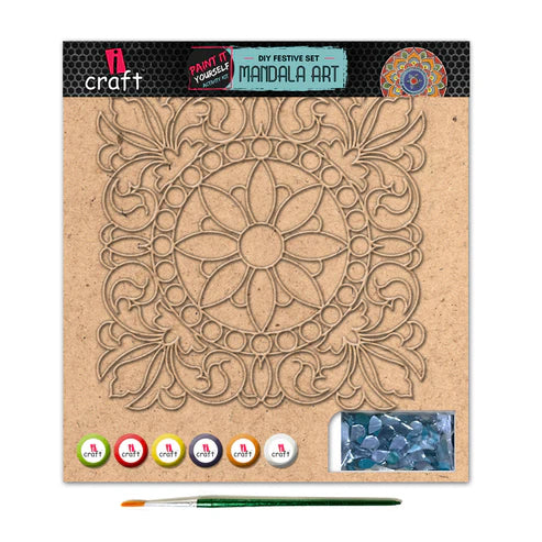 icraft DIY Mandala Art Kit-Festive Home Decor-MA 08