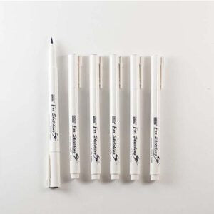 MARVY UCHIDA 4600 BLACK INK TECHNICAL FINELINER SET OF 6 A