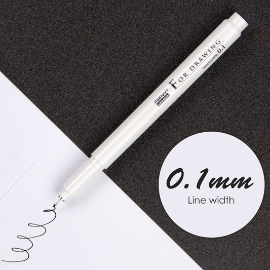 MARVY UCHIDA 4600 FINE LINER BLACK 0.1