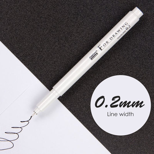 MARVY UCHIDA 4600 FINE LINER BLACK 0.2