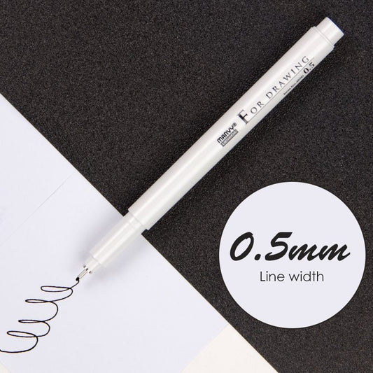 MARVY UCHIDA 4600 FINE LINER BLACK 0.5