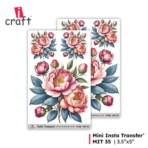 icraft Water Transfer Sticker-MIT 35