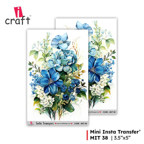 icraft Water Transfer Stickers-MIT 38