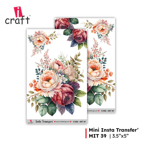 icraft Water Transfer Stickers-MIT 39