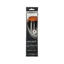 MONT MARTE BRUSH SET OF 4 ASSORTED