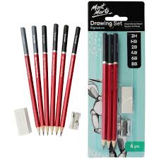 MONT MARTE DRAWING PENCIL SET