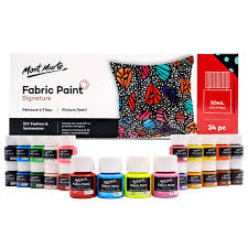 MONT MARTE FABRIC PAINT SIGNATURE 24 COLORS