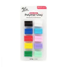 MONT MARTE POLYMER CLAY SET OF 10