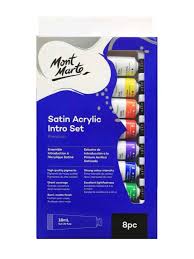 MONT MARTE SATIN ACRYLIV INTRO SET 8