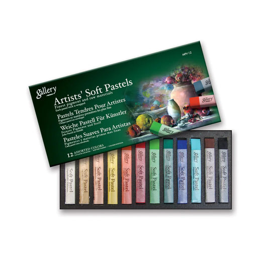 MUNGYO ARTISTS SOFT PASTELS ASSORTED COL MPV-12E
