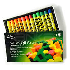 MUNGYO OIL PASTEL FLUROESCENT MOP-12F