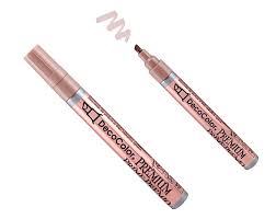 Marvy Deco 350 Chisel Marker Rose Gold Versatile Marker for Art and Craft