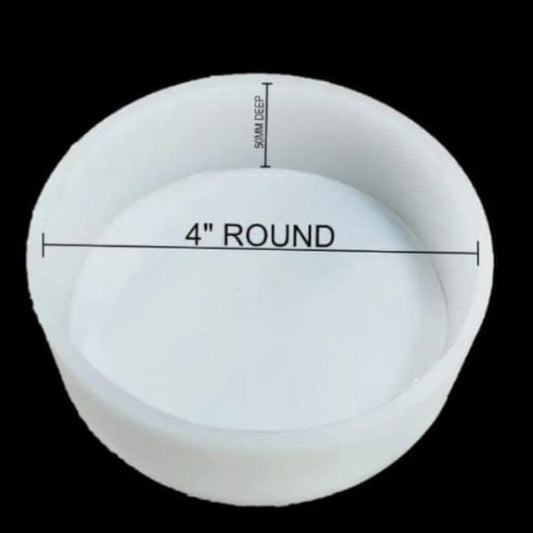 ARTPARK SILICON MOULD ROUND 4" 50MM DEEP  07306
