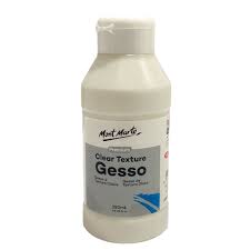 Mont marte clear texture gesso 250 ml