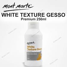 Mont marte white texture gesso 250 ml