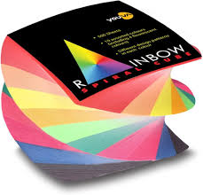 NAVNEET YOUVA RAINBOW SPIRAL COLORED CUBE