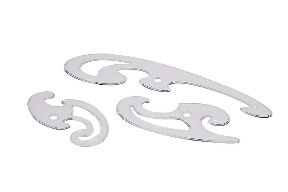 OMEGA FRENCH CURVE SET OF 3