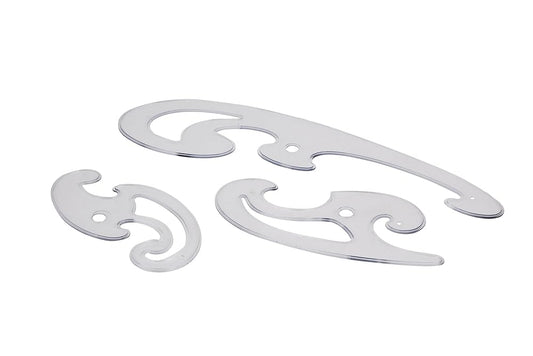 OMEGA FRENCH CURVE SET OF 3