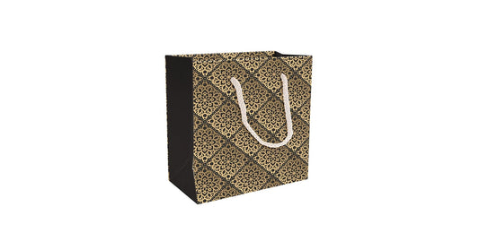 PAPERPEP PAPER BAG PPH-006N 6*6*3 GOLDEN VOTIVE
