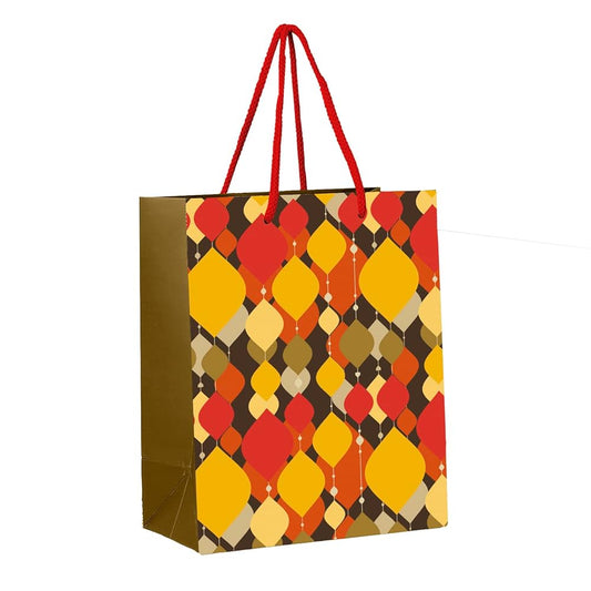 PAPERPEP PAPER BAG PPH-015S 9*7*4 MULTICOLOR DECORATIVE PRINT