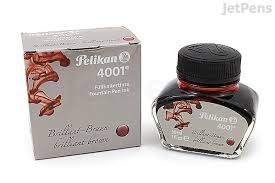 PELIKAN INK 4001 BRILLIANT BROWN  60.5 ML